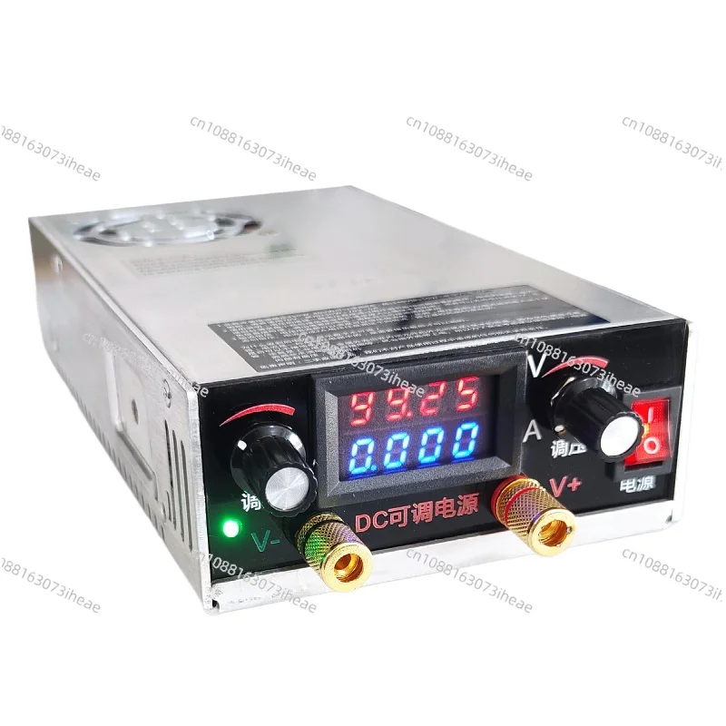 

Lithium battery charger DIY Mingwei S350-27 maintenance DC regulated adjustable power supply 4-position high-precision watch