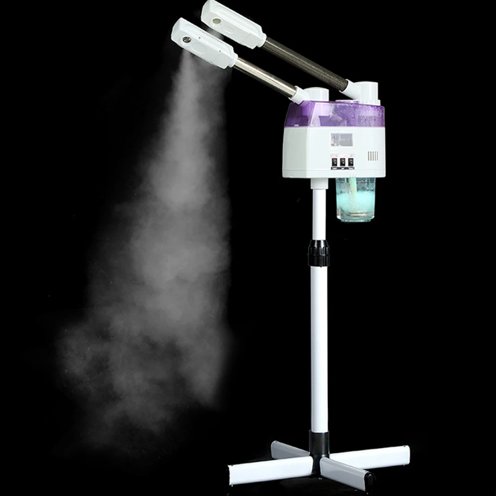 AOKO Hot&Cold Spray Machine Facial Steamer Home Spa Ozone Steaming Ion Sprayer Face Vaporizer Skin Care Adjustable Intensity