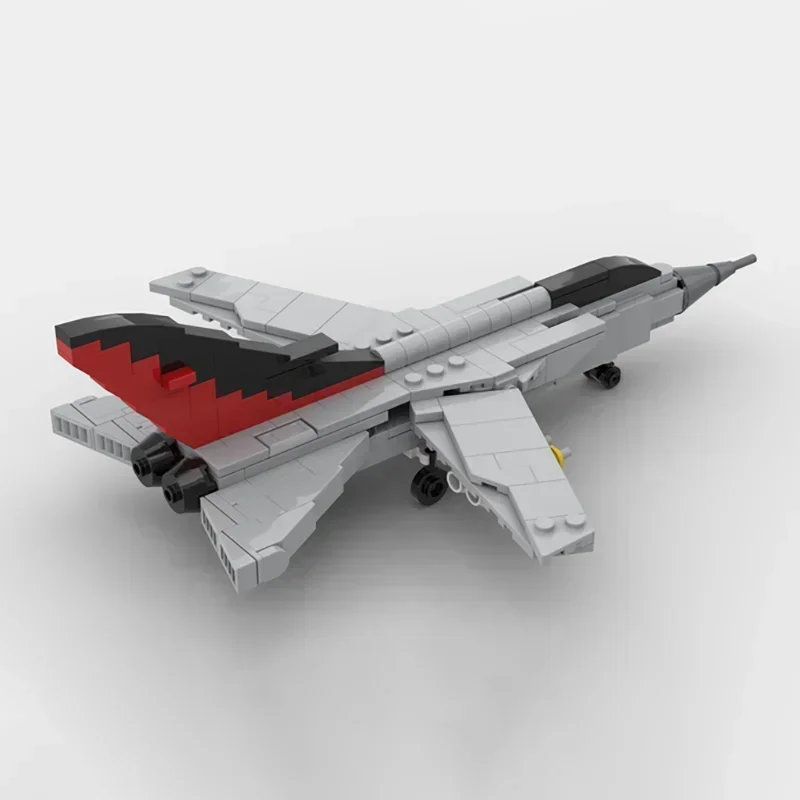 Moc tijolos de construção militar lutador modelo 1:72 panavia tornado adv f.3 tecnologia blocos presentes brinquedos natal diy conjuntos montagem