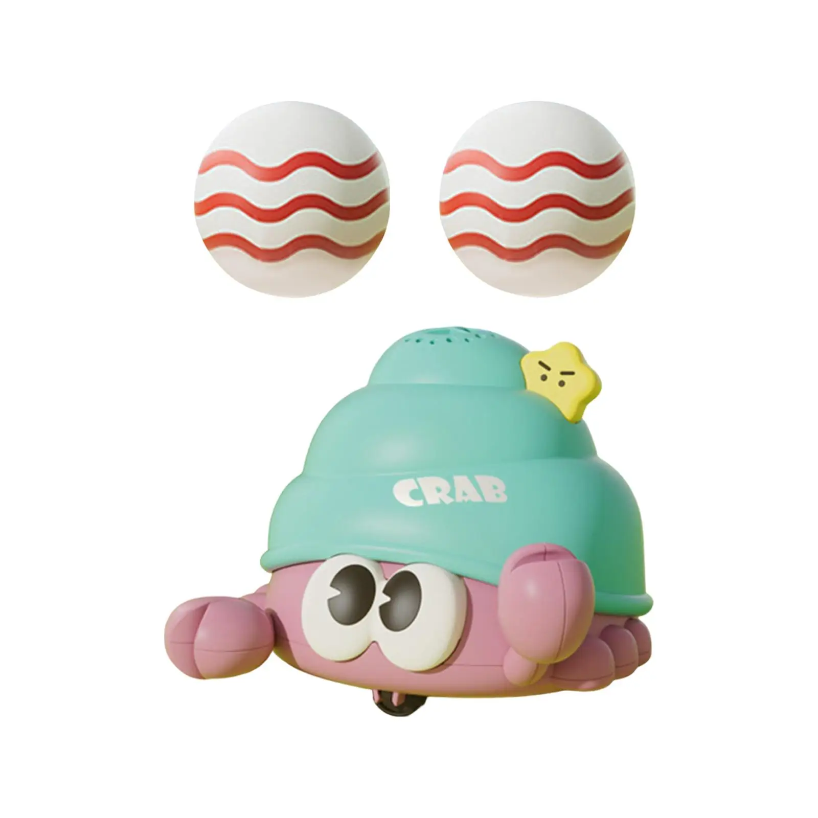 Eletrônico soprando bola brinquedo para crianças, desenhos animados, adorável, favor de festa, USB alimentado, presente de férias, meninos, meninas, crianças, 1-3 anos de idade