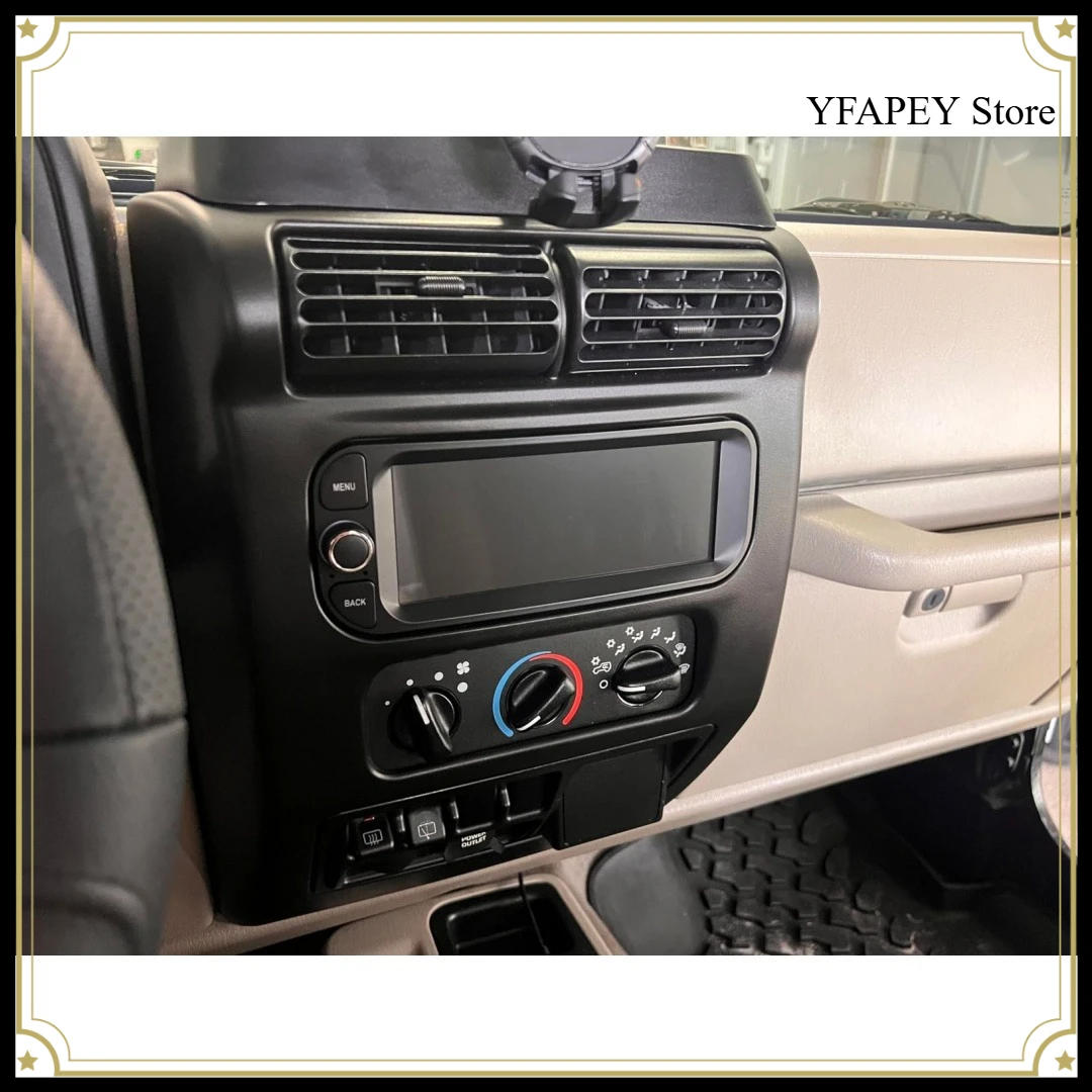 6.86 Inch HD Touch Screen Android 13 Car Radio 2GB+32GB Multimedia Player Fit Chrysler Town & Country 1990-2000 Built-in Wireless CarPlay Android Auto GPS Navigation WiFi Bluetooth FM Radio SWC Car Head Unit