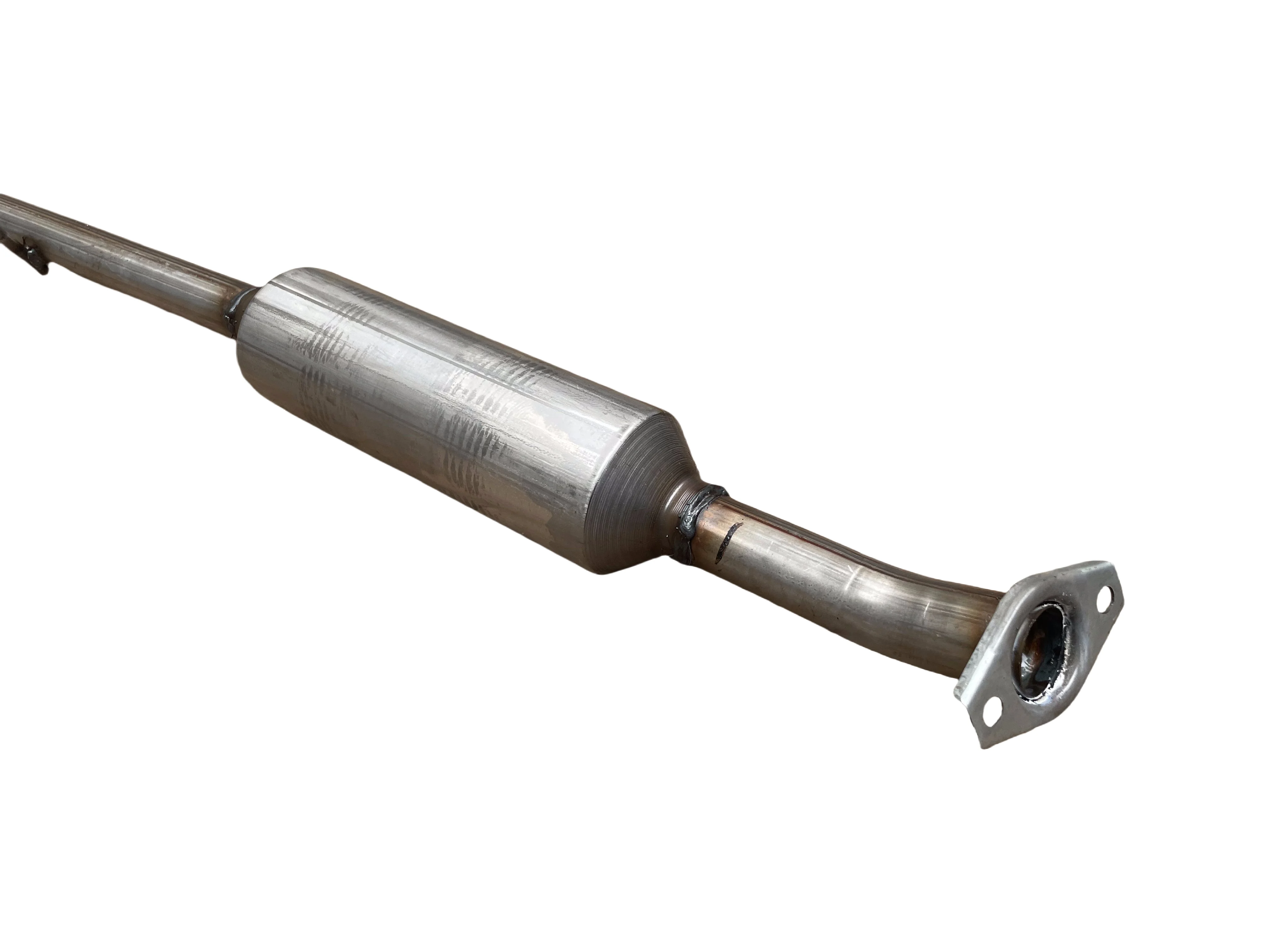 Universal 2-8 Inch Inlet Glass Pack Silencers Exhaust Resonator Muffler for Auto Car Exhaust System