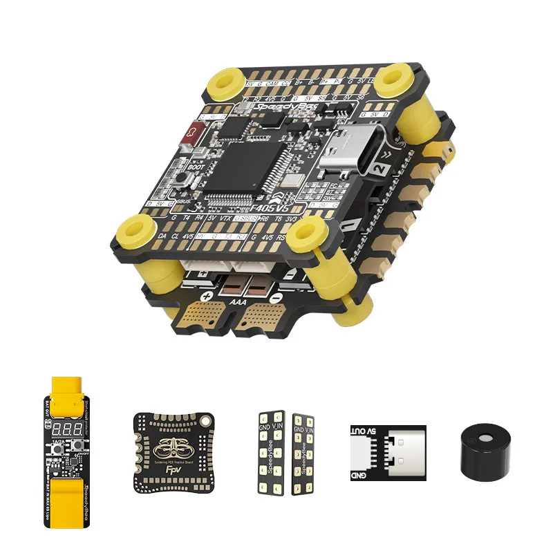 SpeedyBee F405 V5 OX32 55A 30x30 Model Aircraft FC&ESC Stack - Deluxe Version