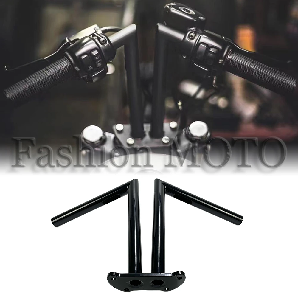 Motorcycle 1 inch Custom Vintage Handlebar Mini Handlebar For Harley Sportster X48 1998-2023 X48 Exclusive handlebars