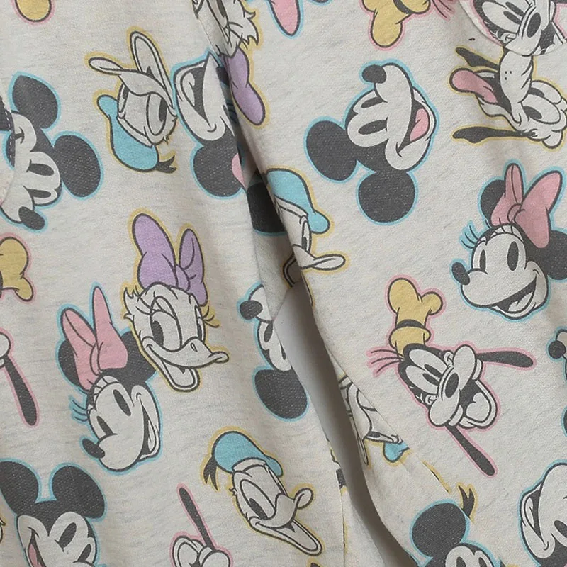 Disney Mickey Minnie Mouse Daisy Donald Duck Fleece Sweatpants Women Casual Cartoon Sports Pants Pajama Bottoms Trousers Femme