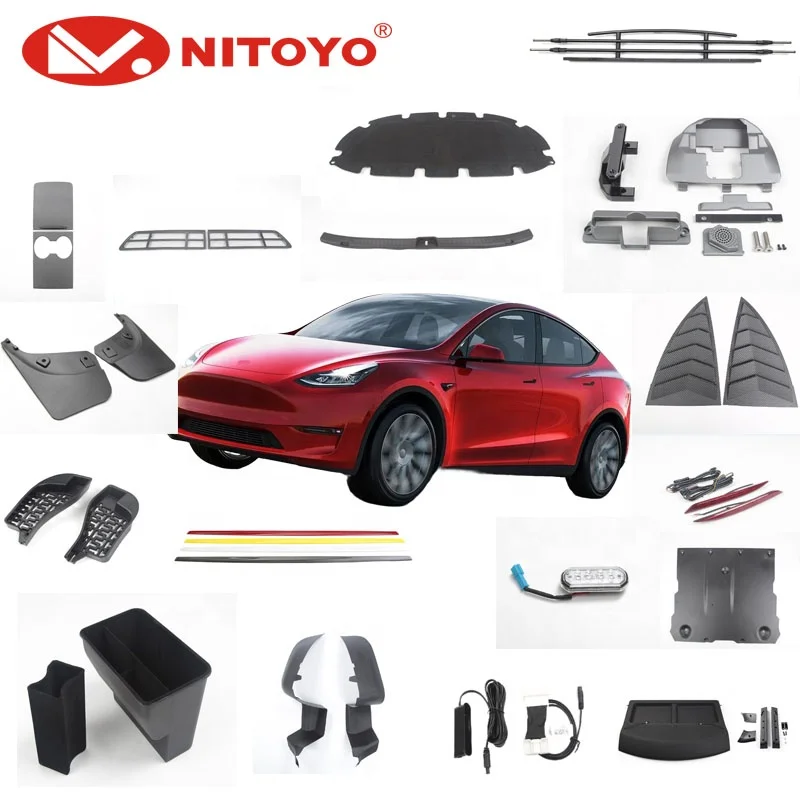 NITOYO Tail Lamp Used for  Model Y/3 Accessories RHD