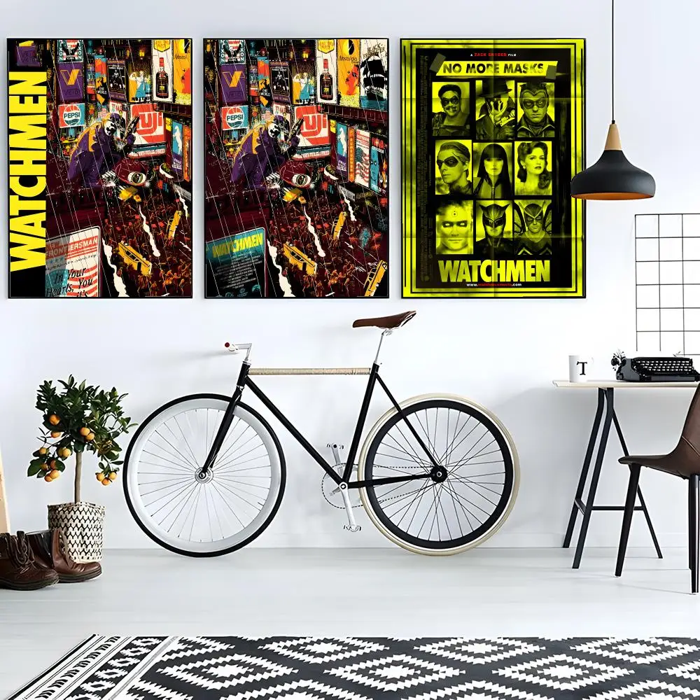 Comic Book Watchmen Poster retro art restaurant bar decoration