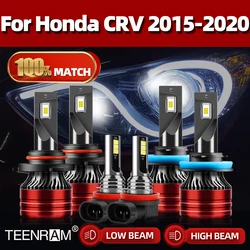 60000LM LED Headlight Bulb 360W High Low Beam Car Headlamp 12V 6000K Turbo Fog Lamps For Honda CRV 2015 2016 2017 2018 2019 2020