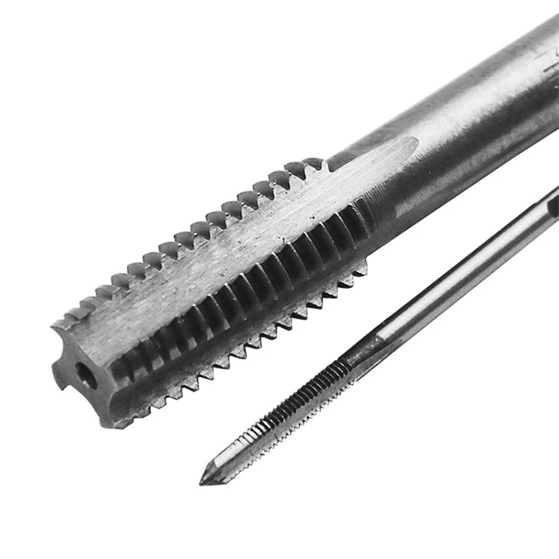 7 في 1 الحنفية M3-M12 تحمل الصلب تفتق اليد دوامة نقطة مستقيم مخدد المسمار الموضوع أداة اليد متري التوصيل تسجيل الحفر #6