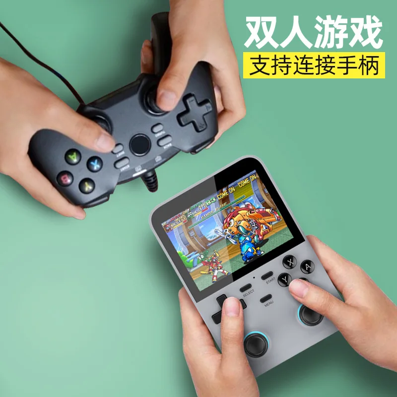 

2023 New D007 Video Game Consoles 3.5 Inches Handheld Game Players 10000+ Gaming Retro Devices Portable Electronic Console