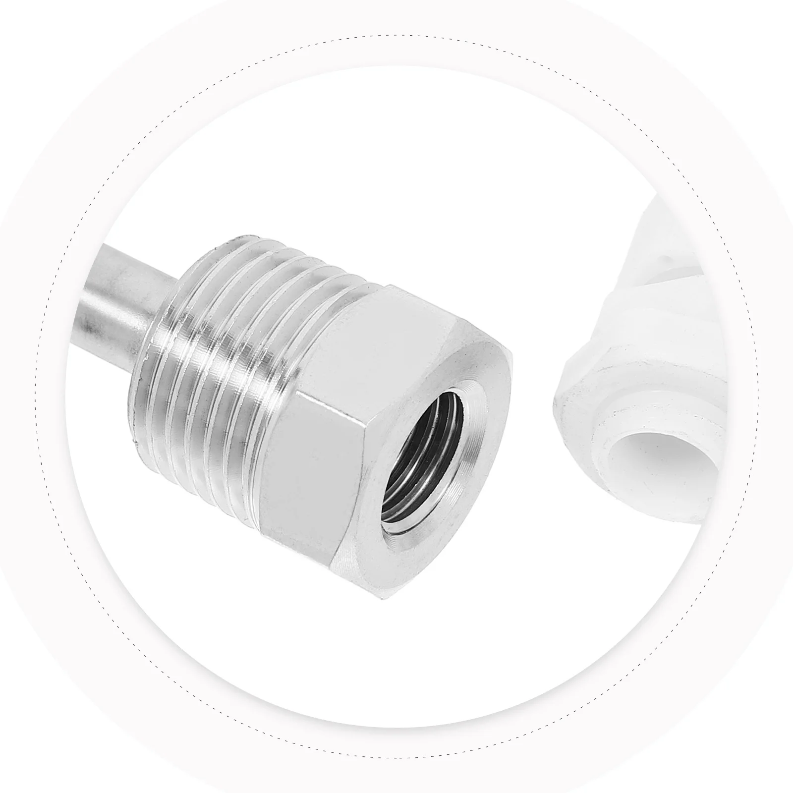 استشعار درجة الحرارة التحقيق الفولاذ المقاوم للصدأ كابل الغدة خزان المياه كابل الغدة الإسكان ملحق الغمر كم 1/2