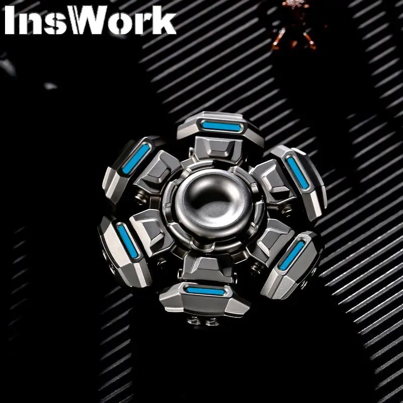 INSWORK TMAX Interlinked Unclasping Shell Spinner Fidget Spinner For Adults New Toys 2023 Limited Edition