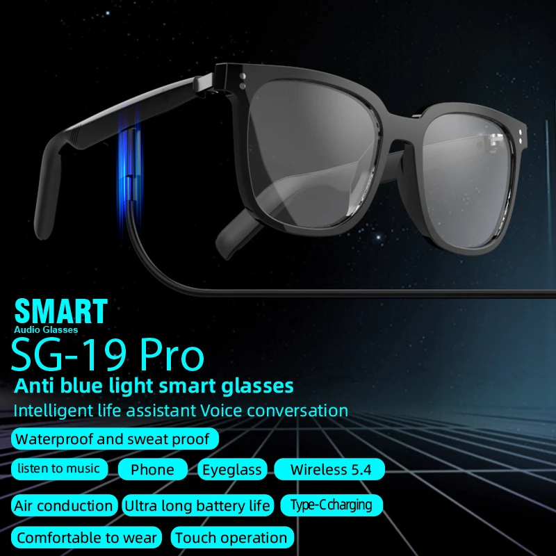 

Cycling Bluetooth Smart Glasses Technology Audio Call Remote Headset Sunglasses Sports Driving Music Earbuds Headphones Pk F06