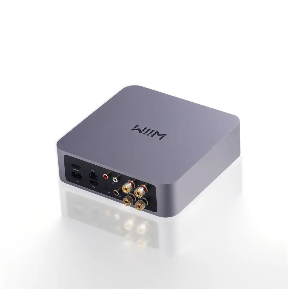 WiiM Amp Pro Series Bluetooth Wireless Audio Receiver Streaming Player Power Amplifier
