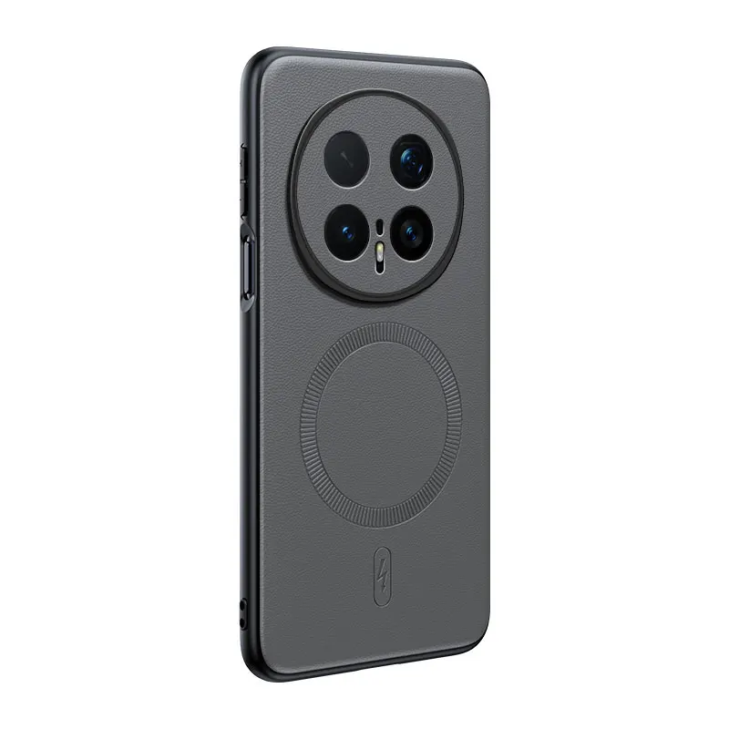 Für Honor Magic 8 Pro Hülle Magnetische Leder-Schutzhülle Für Huawei Honor Magic 8 Pro Anti-Fingerabdruck Rutschfest PC+TPU – Detail 1