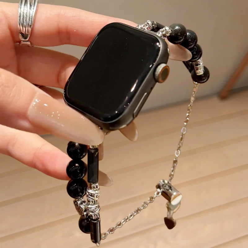 

Retro luxury style watch strap compatible with iWatch watch strap 38mm 40mm 41mm 42mm 44mm 45mm 49mm fashionable handmade watch