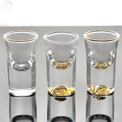 Baijiu bicchieri da liquore in cristallo, vino da montagna, bicchiere Shochu, Vodka, Whisky Bar, bicchieri da Brandy graziosi, bicchieri regalo, 10ml