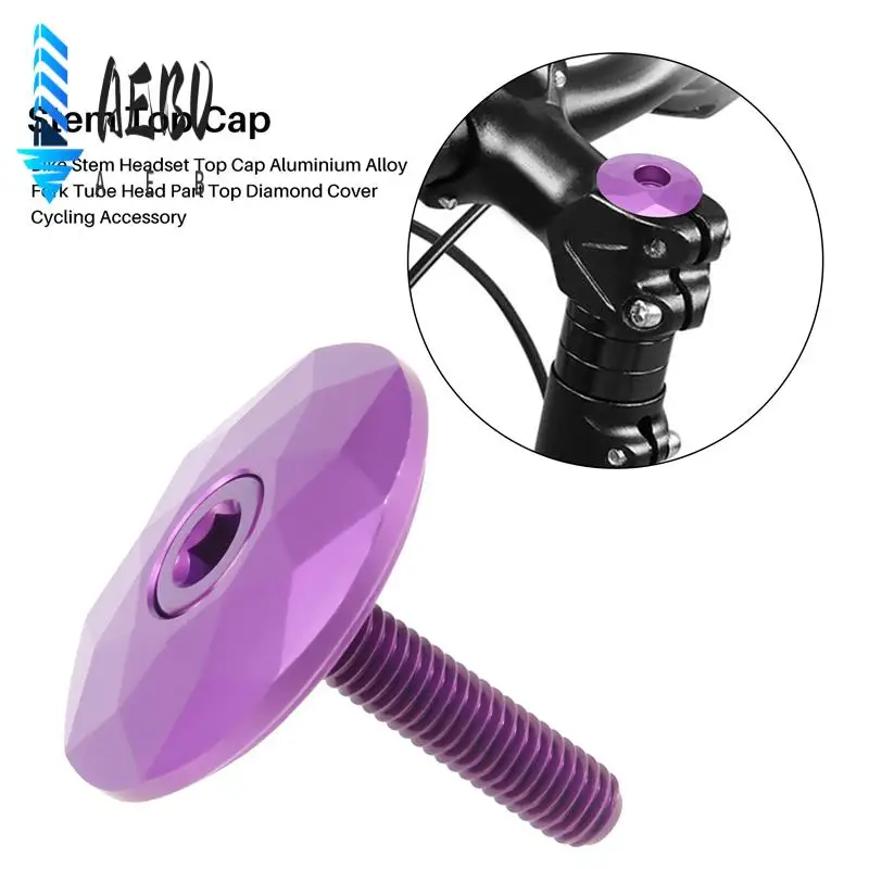 

AEB0-крышка для велосипедной гарнитуры MTB, вынос гарнитуры для шоссейного велосипеда, верхняя крышка с винтом для трубки с головкой вилки 28,6 мм