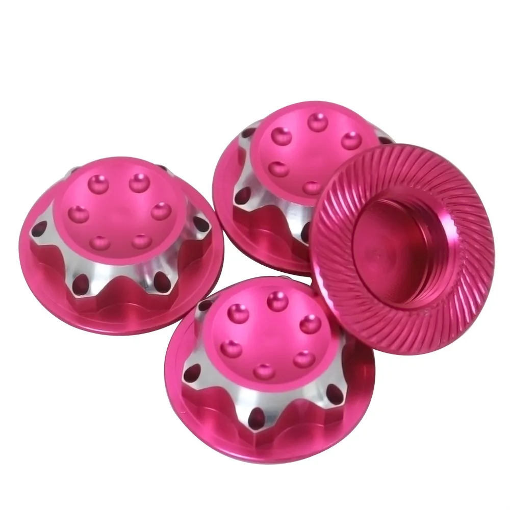 Aluminium-Radnabenabdeckung, Staubschutzabdeckung, 17 mm Sechskantmutter für Rc 1:8 X-maxx Summit E-revo Arrma Modellauto, rutschfeste Radabdeckung – Detail 22