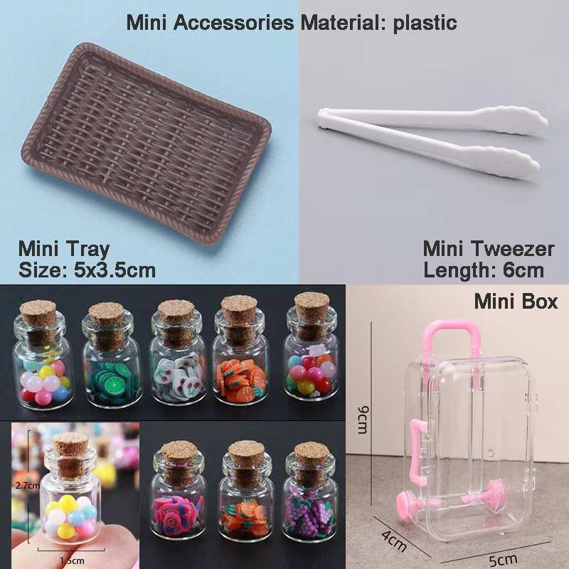 Kids Doll House Kitchen Toy Family Cosplay Girl Can Cook Mini Kitchen Items Mini Food Cooked Toy Set Girl Christmas Gift Toys
