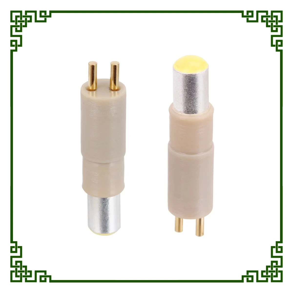 

5-Pack Dental LED Bulbs for NSK Handpiece CX207-GN/CX229-GN - Fiber Optic Replacement Lights, 12V Quick Coupler Head Compatible