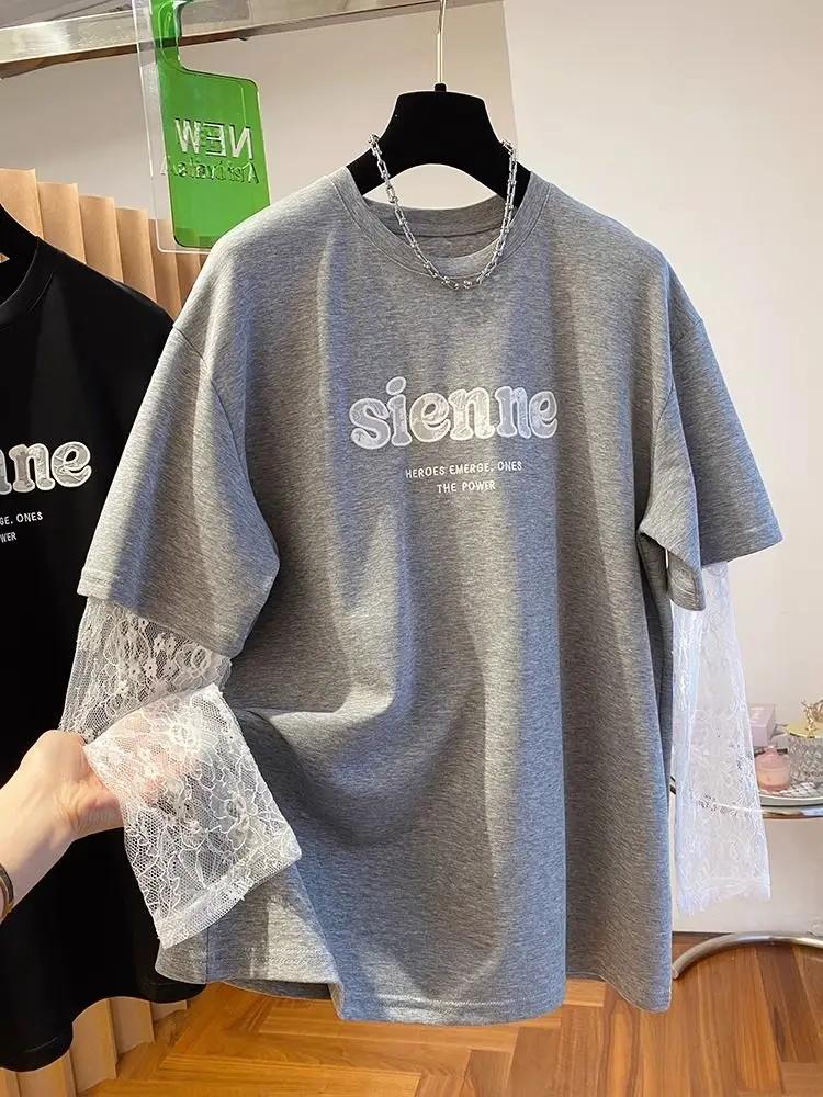 

Long Sleeved T Shirts V Collar Womens Spring Buttoned Patch Pocket Modern Minimalist Urban Student Texture Crisp Layered Chic OL