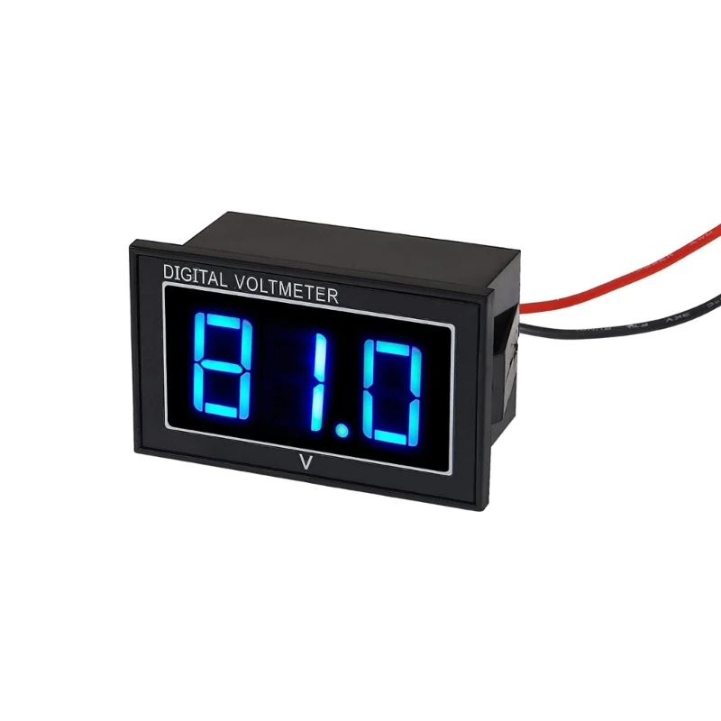 Golf Cart LED Voltmeter Digital Meter Battery Gauge Waterproof