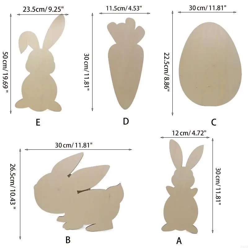 F62D quan tâm trang trí Phục sinh Thỏ đồ trang trí đồ trang trí cho trẻ món quà Phục sinh