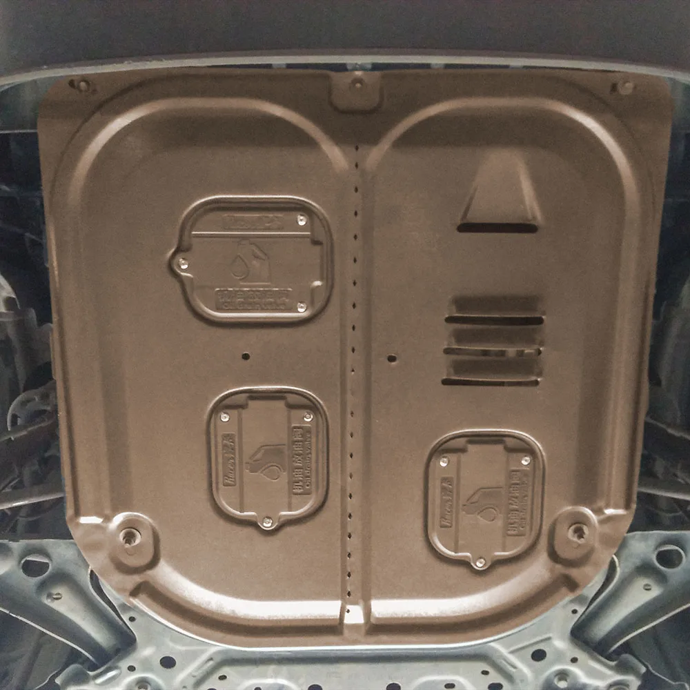 포드 에코스포츠 2013-2017 1.5L 엔진 하부 가드 스플래시 쉴드 머드 펜더 커버 플레이트 펜더 머드가드 프로텍터