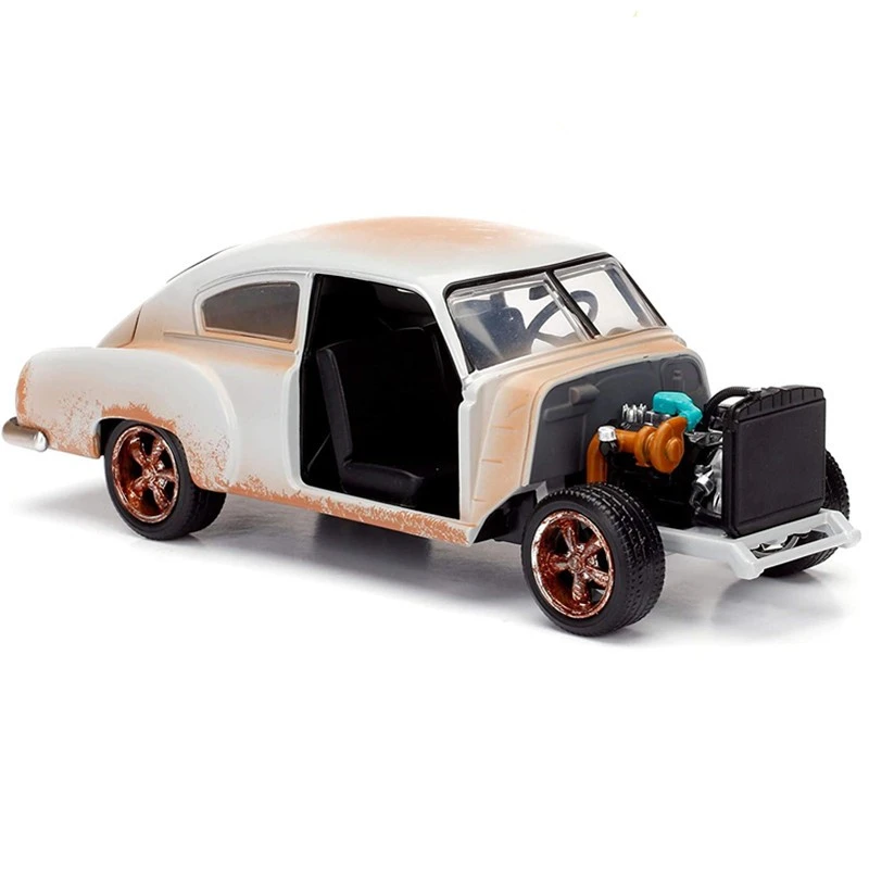 1/24 1949 FLEETLINE Alloy Classic Sports Car Model Diecasts Metal Retro Vintage Car Rust Vehicle Model Simulation Kids Toys Gift