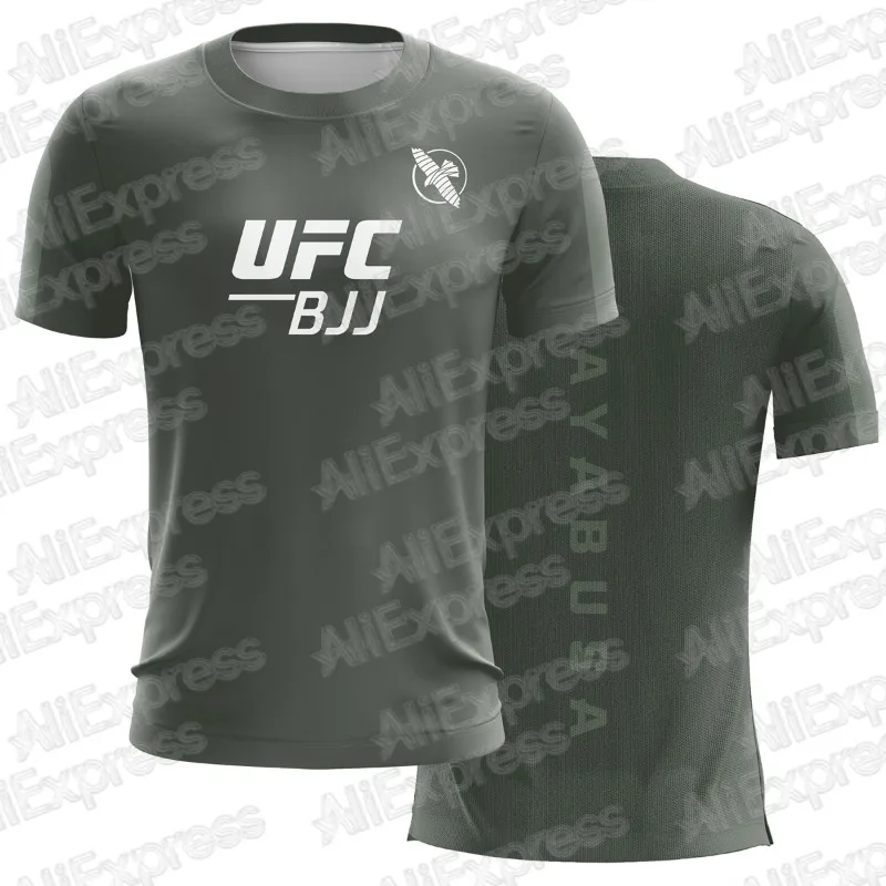

Лето 2025 года, одежда UFC BJJ, бразильский трикотаж, мужская футболка для соревнований, грапплер с 3D принтом, повседневные топы для фитнеса MOTO