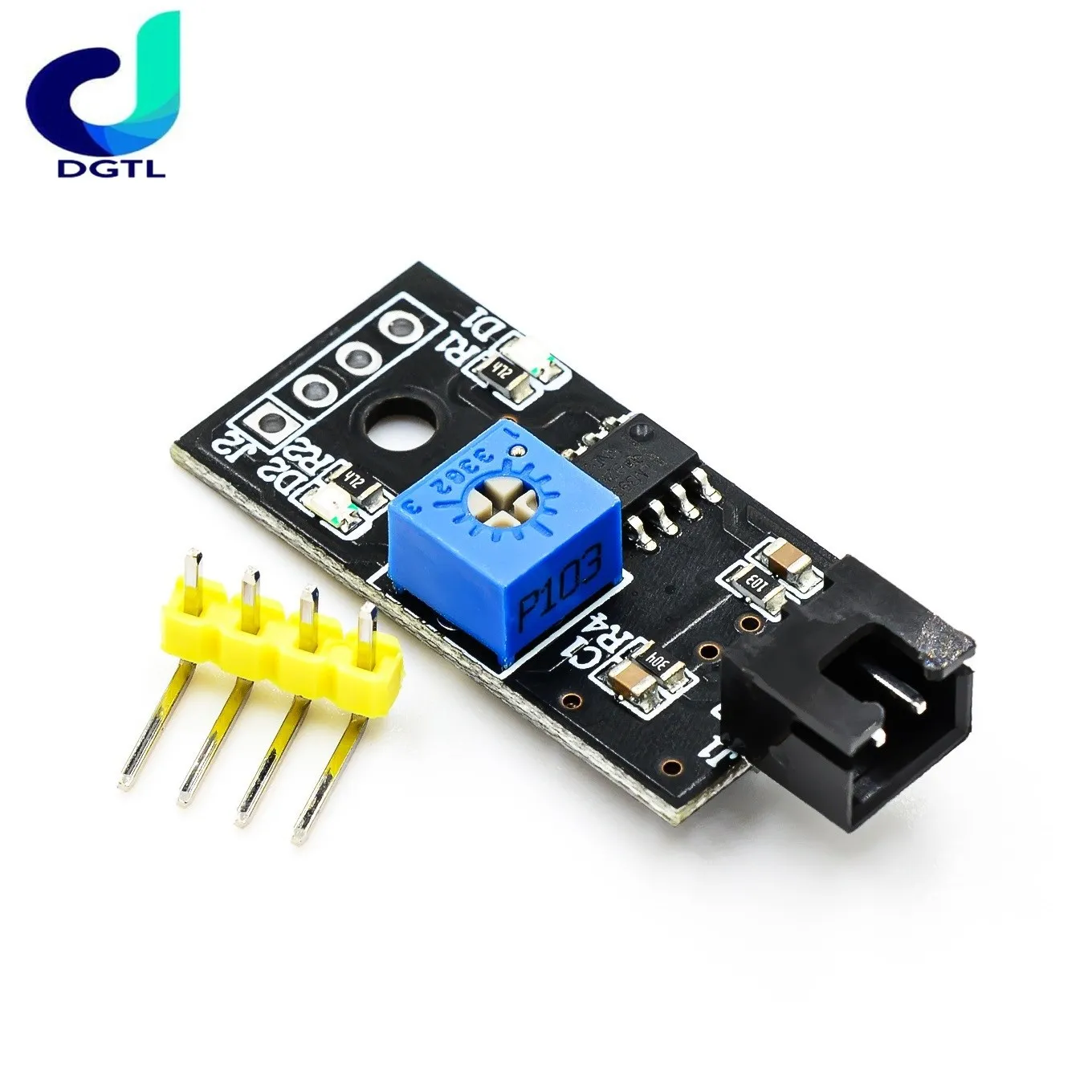 Soil Moisture Sensor and Soil Detector Module Soil Moisture Test Soil Humidity Test Corrosion Resistance Probe for Arduino