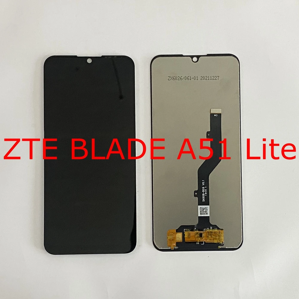 Pantalla de 6,52 pulgadas para ZTE Blade A51 pantalla LCD MONTAJE DE digitalizador con pantalla táctil LCD ZTE Blade A51 Lite 6,09 "Lcd