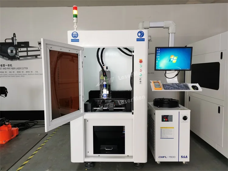 Taglierina laser automatica per gioielli di piccole dimensioni |   Tagliatrice di catene per collane in oro e argento ad alta precisione