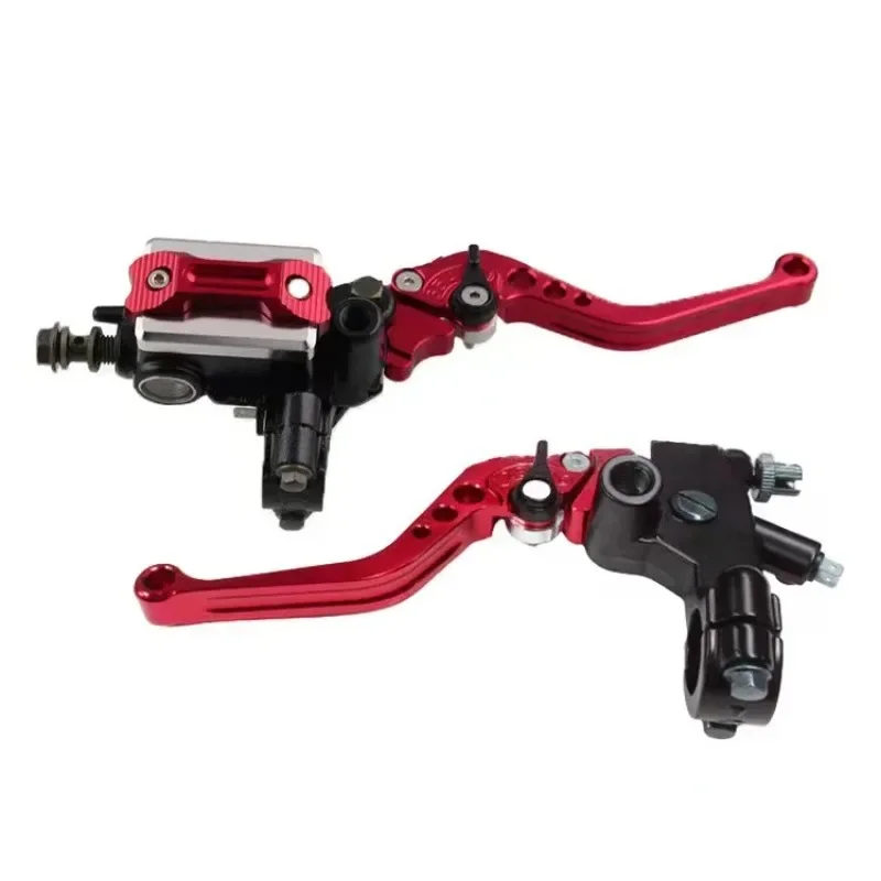 Motorcycle retrofit for CNC six-speed brake upper pump 22MM hydraulic adjustable clutch Brake Clutch Lever handle