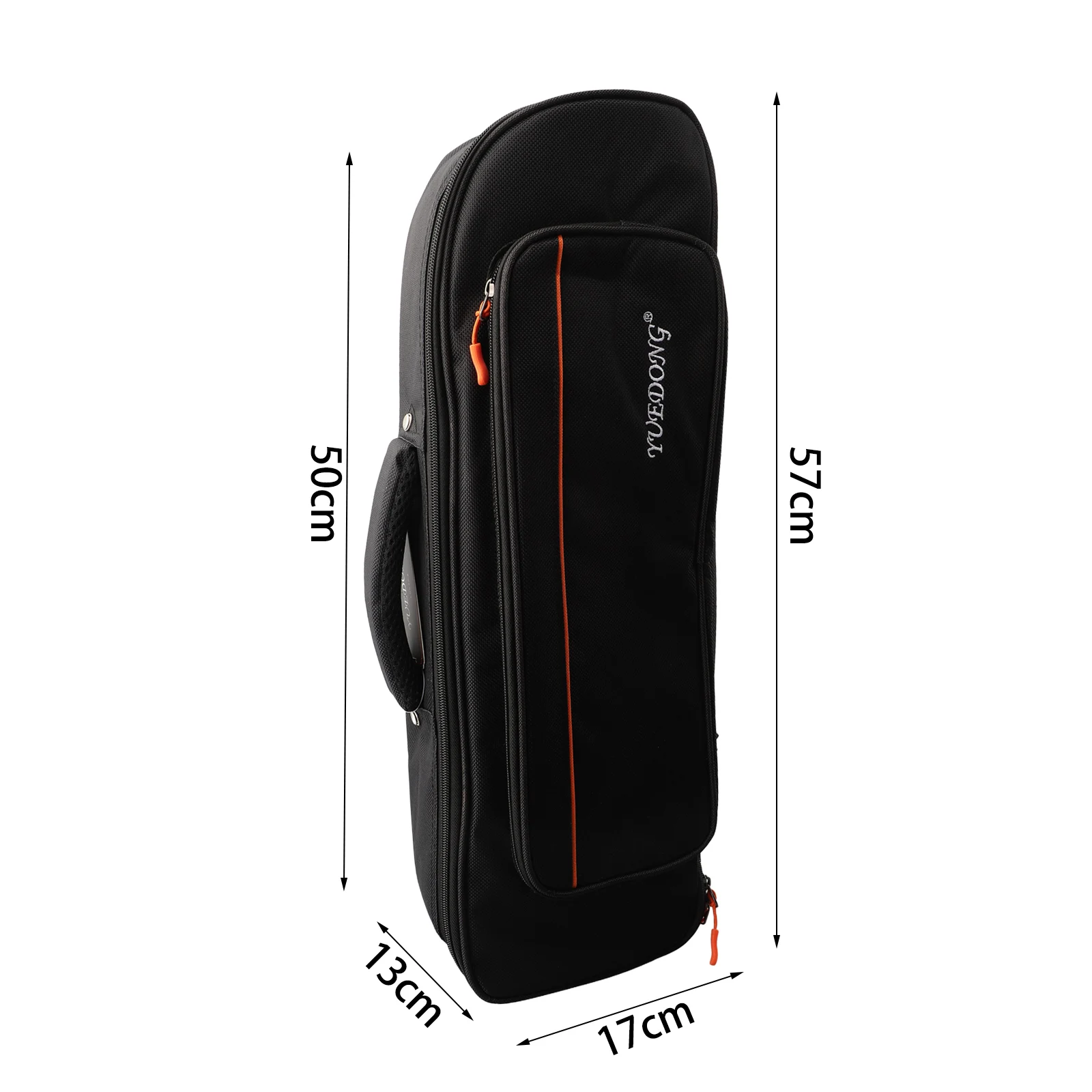Backpack Style Trumpet Bag Constructed with Water Resistant Oxford Material and Optimized Shape for Standard Instrument Fit