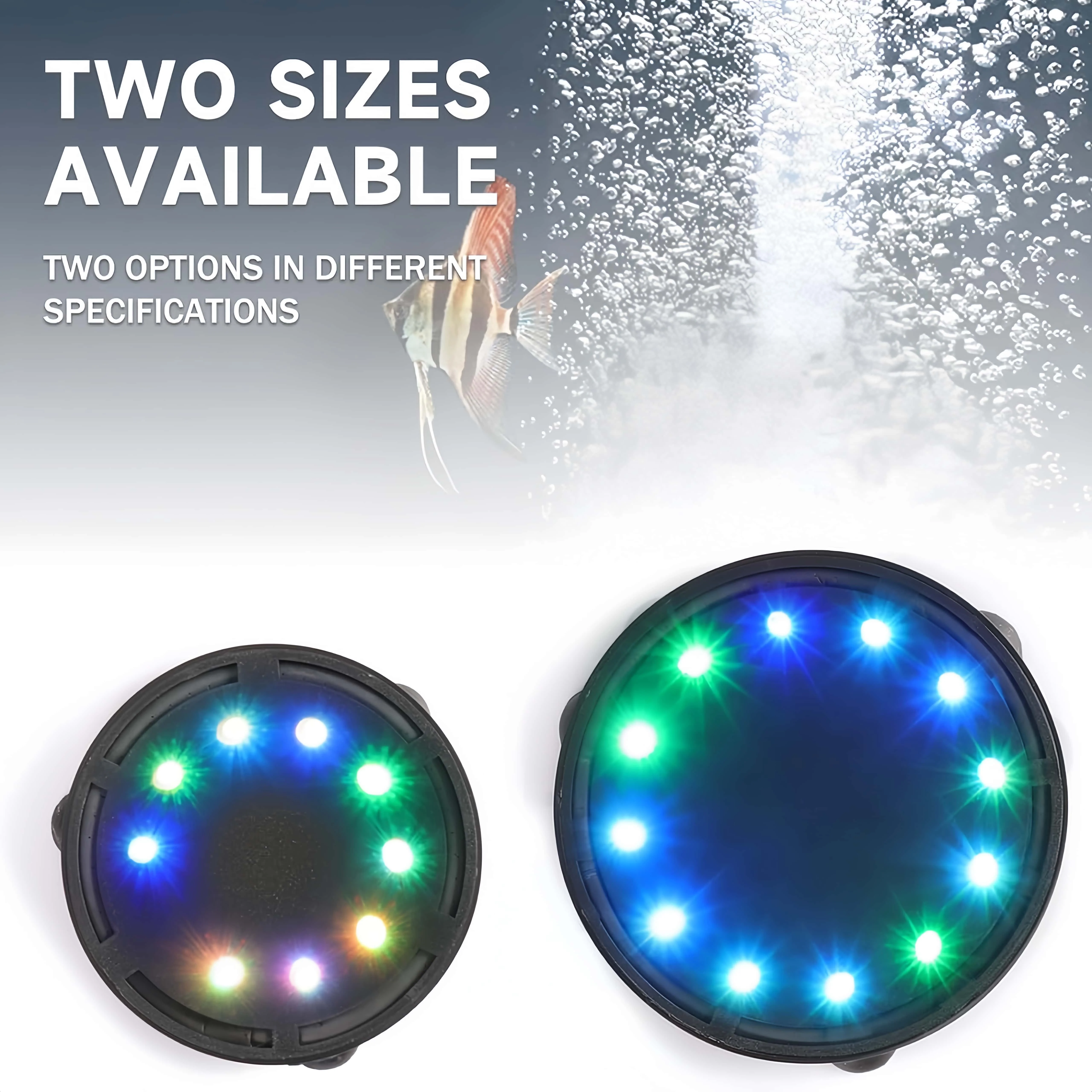 Aquarium Bubble Light 9/12 LED - Air Stone Diffuser review and price
