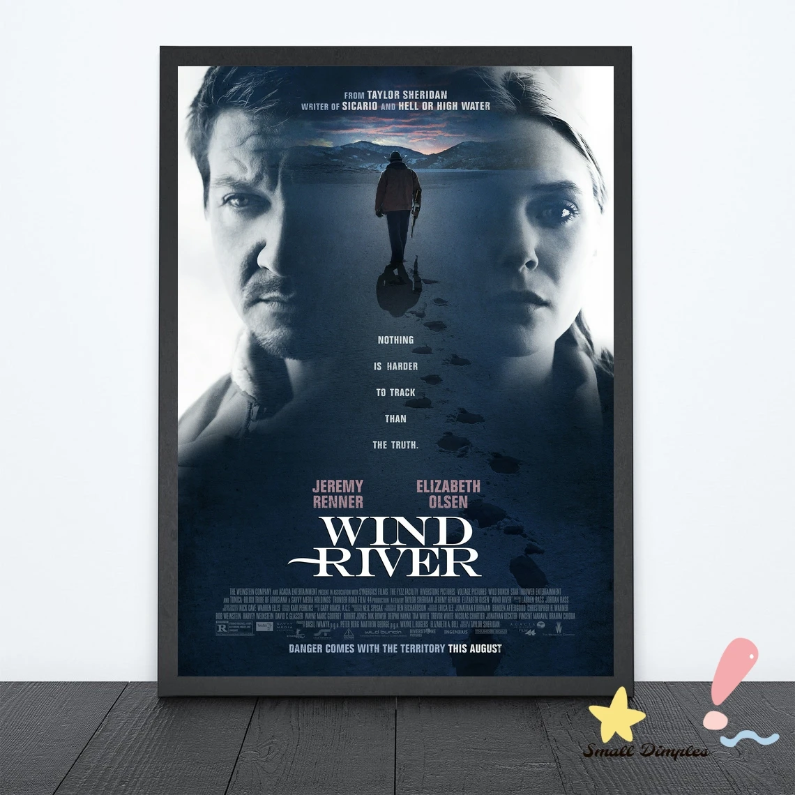 Wind River Movie Poster Canvas Art Print Home Decoration Wall Painting ( No Frame )