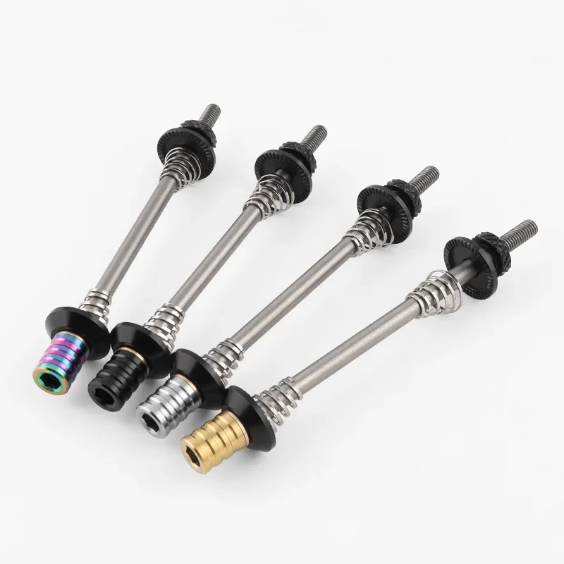 MUQZI Titanium Quick Release Skewers 74mm 85mm 100mm 130-135mm Hub Quick Release Lever Axle