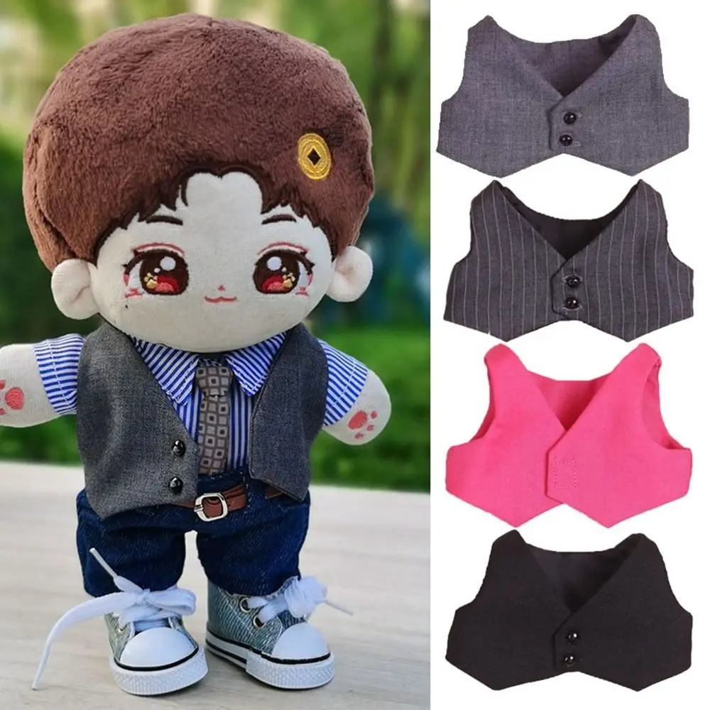 Cute Doll Clothes Vest New Multicolors Mini Dolls Toys Clothes Suit 15/20cm Cotton Doll/Cotton Stuffed Dolls