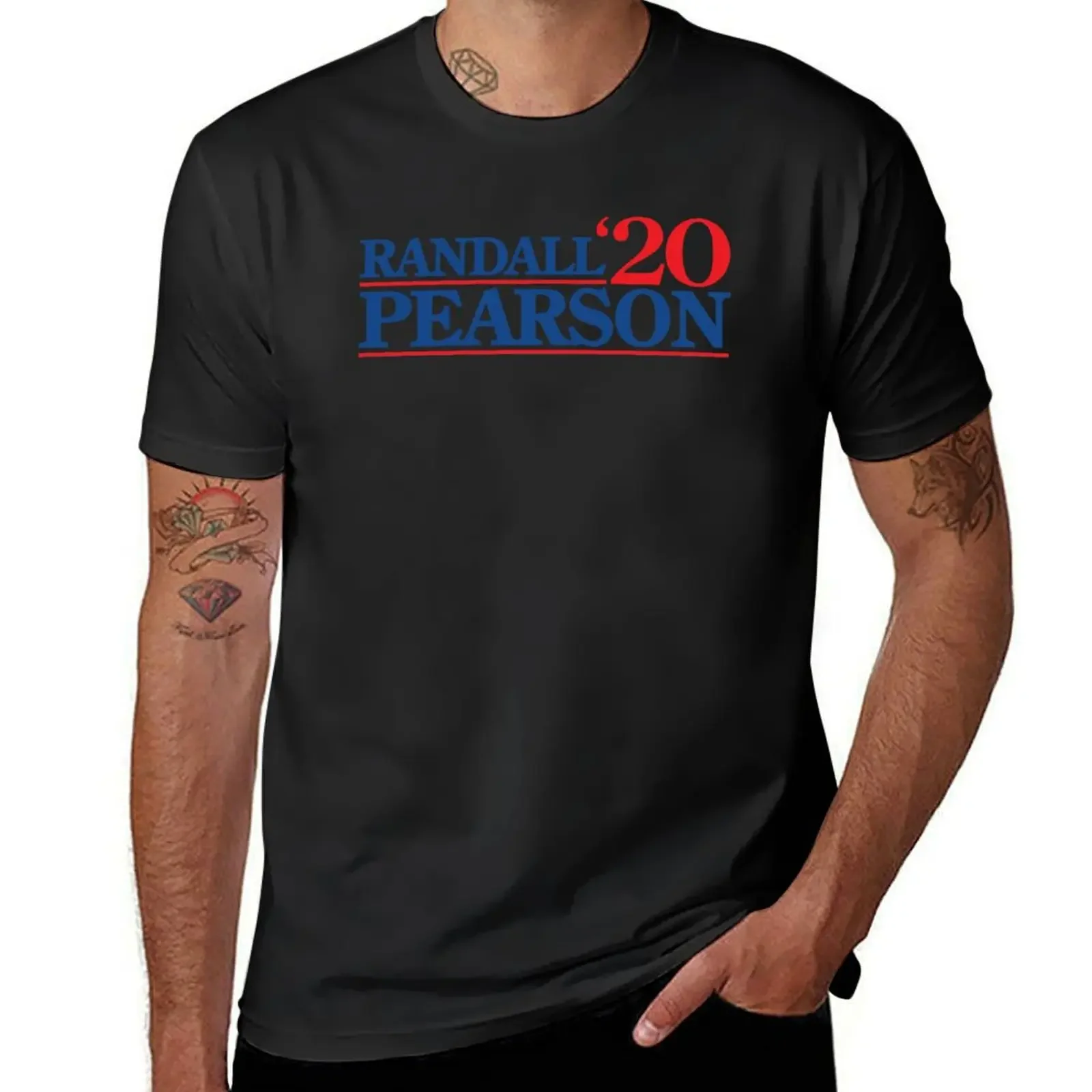 Randall Pearson 2020 T-Shirt summer clothes for a boy oversized graphic tee men tshirt