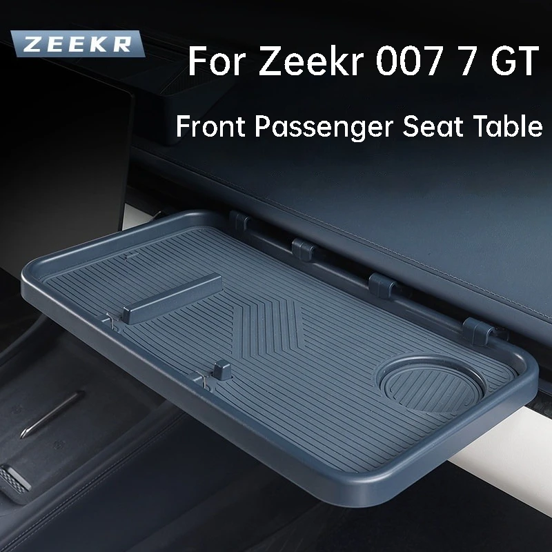 For Zeekr 007 7 GT Copilot Dashboard Table Board Cup Holder Front Row Storage Box Interior Organizer Auto Accessories