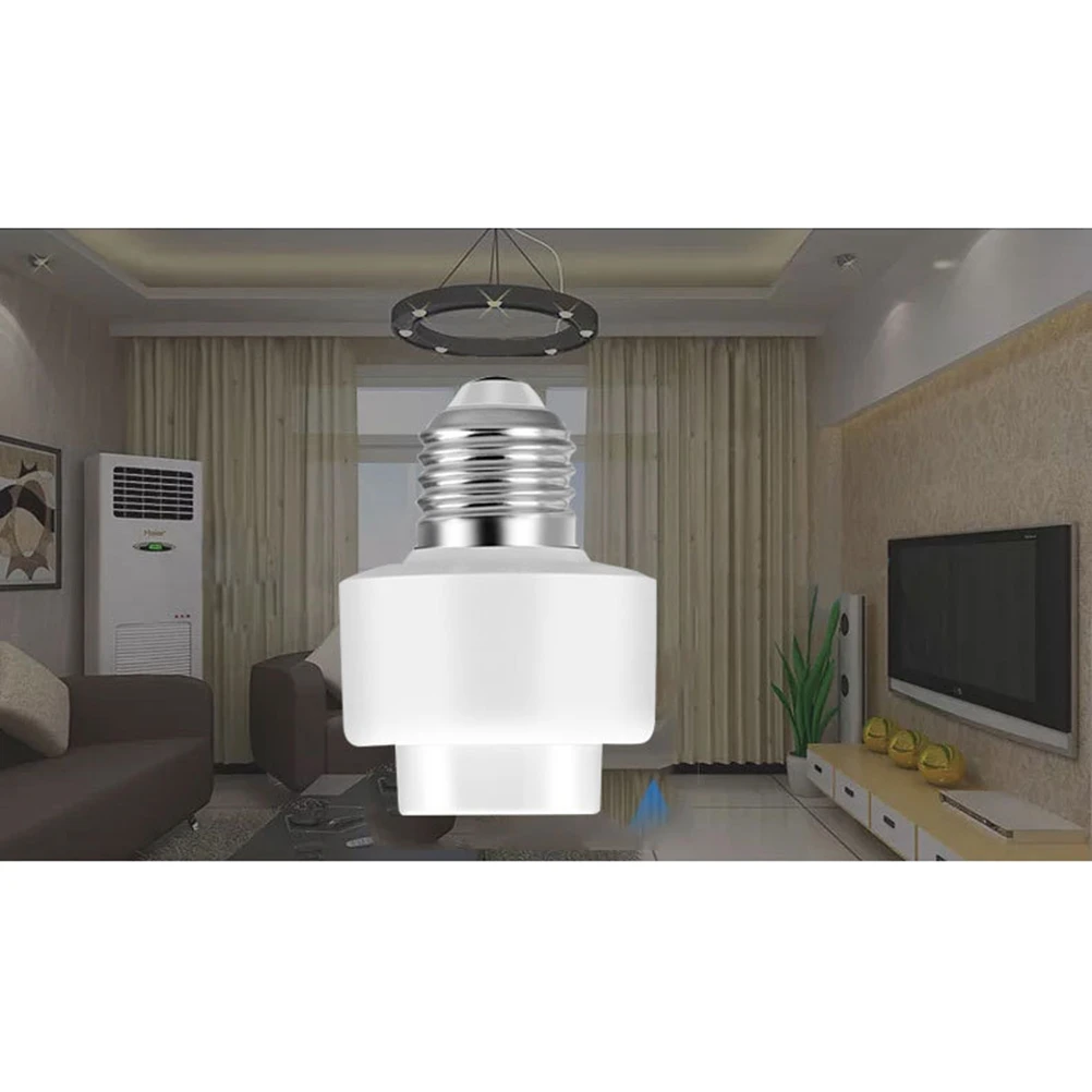 

Умный держатель лампы Wi-Fi 100-240 В, интеллектуальная розетка для освещения, таймер, групповое управление, адаптер белой лампы для Ios Smart Light