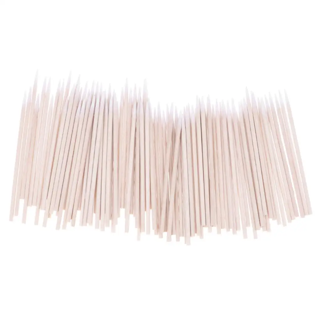 100 X Cotton Stick Clean Tool for AirPod Earphone Phone Port