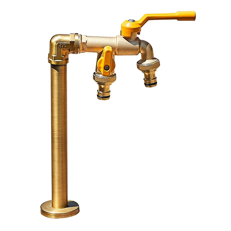 

Полностью медная раковина для уличного двора, раковина для улицы с антифризом, раковина из мраморного камня, одинарная холодная антифризная трещина