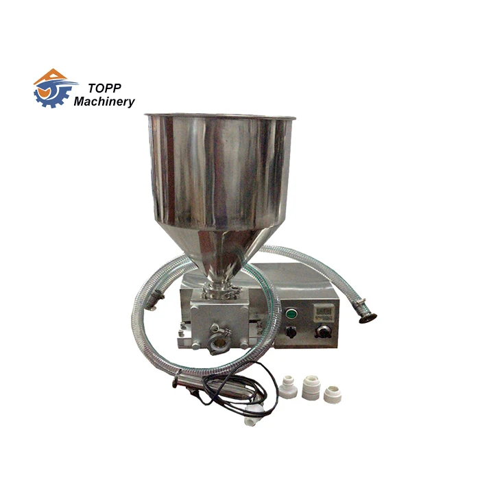 Hand depositor electric filling machine for chocolate cupcake depositor machine