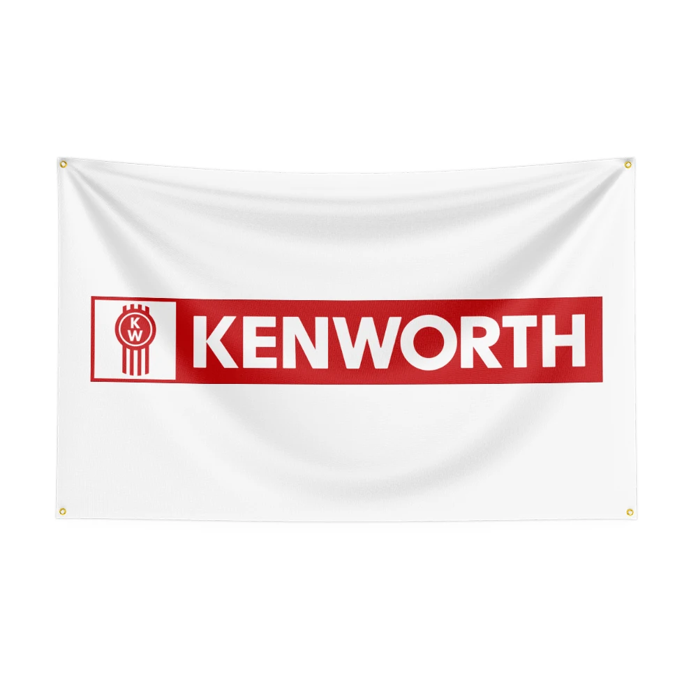 3x5 Fts Kenworths Racing car Flag for Decor