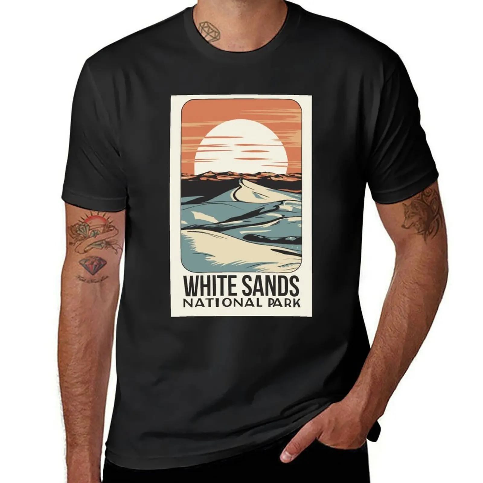 White Sands National Park New Mexico T-Shirt funnys new edition Blouse heavyweight t shirts for men