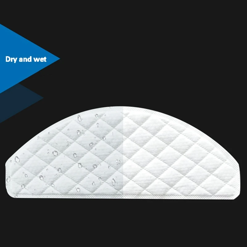 โปรโมชั่น!ชุดแผ่นม็อบแบบใช้แล้วทิ้ง80ชิ้นสำหรับ Ecovacs deebot ozmo T8หุ่นยนต์ดูดฝุ่น aivi N8 Pro