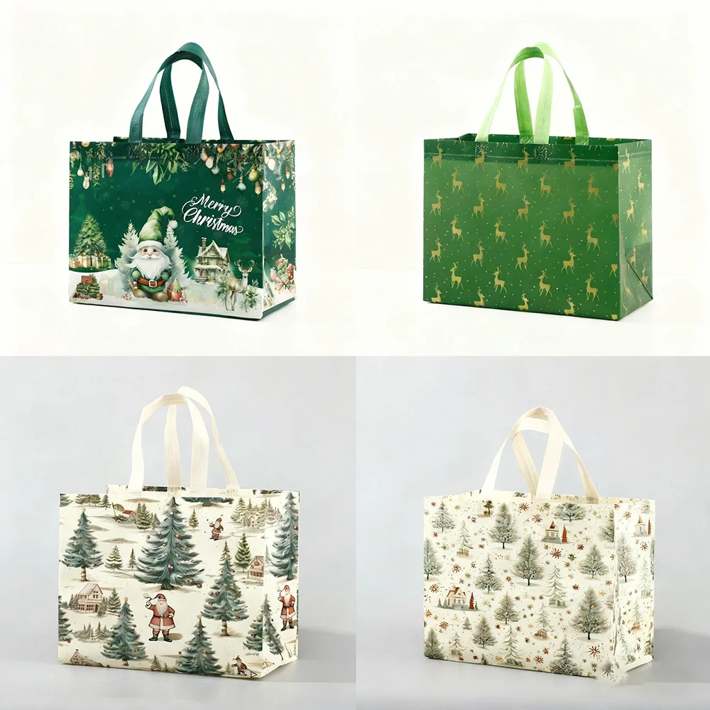 Сумка-тоут-Санта-Клауса-праздничная-нетканая-сумка-большая-сумка-тоут-со-снежинками-для-праздничной-вечеринки-хранения-конфет-покупок